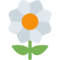 Blossom emoji on Twitter